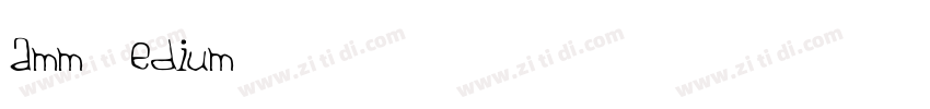 Wamm 01SE Medium字体转换